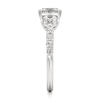 Thumbnail Image 3 of J'Lure Radiant Brilliant-Cut Lab-Grown Diamond Engagement Ring 2 ct tw 18K White Gold