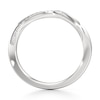 Thumbnail Image 2 of J'Lure Lab-Grown Diamond Contour Wedding Band 1/8 ct tw 18K White Gold