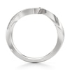 Thumbnail Image 2 of J'Lure Lab-Grown Diamond Contour Wedding Band 1/5 ct tw 18K White Gold