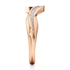 Thumbnail Image 3 of J'Lure Lab-Grown Diamond Contour Wedding Band 1/5 ct tw 18K Rose Gold