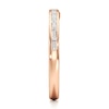 Thumbnail Image 3 of J'Lure Baguette-Cut Lab-Grown Diamond Contour Wedding Band 3/8 ct tw 18K Rose Gold