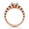 Thumbnail Image 2 of J'Lure Lozenge Step-Cut Lab-Grown Diamond Engagement Ring 3-1/2 ct tw 18K Rose Gold