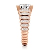 Thumbnail Image 3 of J'Lure Octagon Brilliant-Cut Lab-Grown Diamond Engagement Ring 3-3/8 ct tw 18K Rose Gold