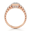 Thumbnail Image 2 of J'Lure Oval Portrait-Cut Lab-Created Diamond Engagement Ring 2-3/8 ct tw 18K Rose Gold