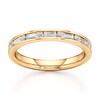 Thumbnail Image 1 of J'Lure Baguette & Round-Cut Lab-Grown Diamond Wedding Band 3/8 ct tw 18K Yellow Gold