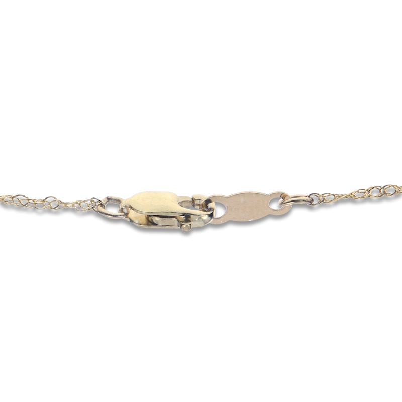 Main Image 3 of Cultured Pearl Necklace 10K Yellow Gold 18"
