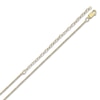 Thumbnail Image 3 of Diamond Double Digit Number Necklace Diamond Accents 10K Yellow Gold 18"