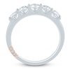 Thumbnail Image 4 of Pnina Tornai Lab-Grown Diamond Five-Stone Anniversary Ring 1 ct tw 14K White Gold