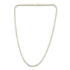 Thumbnail Image 4 of Popcorn Chain Necklace 2.74mm Semi-Solid 14K Two-Tone Gold 20"