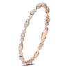 Thumbnail Image 2 of J'Lure Moval Old-Cut, Pentagon Brilliant-Cut & Square Emerald Step-Cut Lab-Grown Diamond Bracelet 8-7/8 ct tw 14K Rose Gold 7"