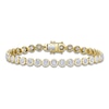 Thumbnail Image 1 of Shy Creation Diamond Bezel-Set Tennis Bracelet 1-3/4 ct tw 14K Yellow Gold 7" SC55027641V3