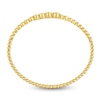 Thumbnail Image 2 of Bezel-Set Diamond Graduated Bypass Flex Bangle Bracelet 1-1/8 ct tw 14K Yellow Gold