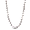 Thumbnail Image 2 of Akoya Cultured Pearl Necklace 14K Yellow Gold 5.5-6mm 18"
