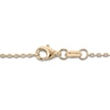 Thumbnail Image 2 of Cultured Pearl & Pear-Shaped Lab-Grown Diamond Necklace 1/3 ct tw 14K Yellow Gold 18"