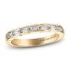 Thumbnail Image 1 of Vera Wang VOW Baguette-Cut Diamond Wedding Band 1/4 ct tw 14K Yellow Gold