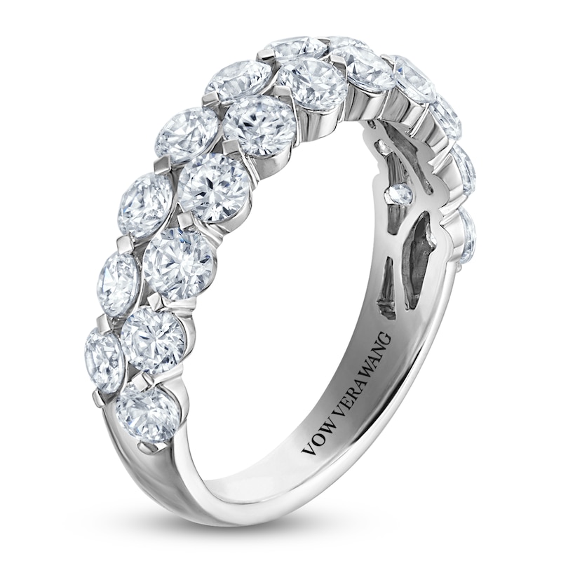 Main Image 2 of Vera Wang VOW Lab-Grown Diamond Wedding Band 2 ct tw 14K White Gold