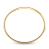 Thumbnail Image 3 of Jared Signature Small Organic Shape Bangle Bracelet Semi-Solid 10K Yellow Gold