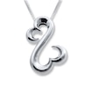 Thumbnail Image 1 of Open Hearts Necklace Sterling Silver