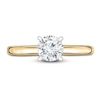 Thumbnail Image 2 of Diamond Solitaire Engagement Ring 1/3 ct tw Round 14K Yellow Gold (I2/I)