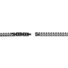 Thumbnail Image 3 of Men's Solid Curb Chain Necklace Black-Plated Stainless Steel 8mm 20"