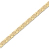 Thumbnail Image 2 of Men's Diamond Bracelet 1 ct tw Round 14K Yellow Gold 8.5"