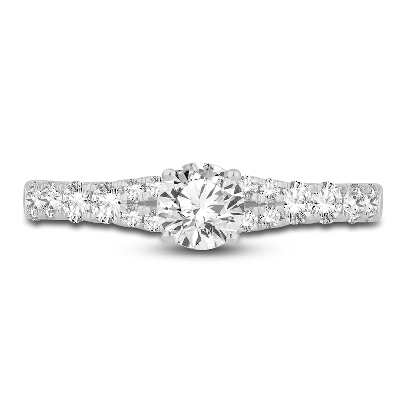 Main Image 3 of Diamond Engagement Ring 1 ct tw Round 14K White Gold