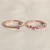 Thumbnail Image 4 of Juliette Maison Natural Amethyst & Natural Peridot Ring 10K Yellow Gold