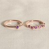 Thumbnail Image 4 of Juliette Maison Natural Citrine & Natural Rhodolite Garnet Ring 10K Yellow Gold