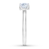 Thumbnail Image 2 of THE LEO First Light Diamond Solitaire Ring 3/4 ct 14K White Gold (I1/I)