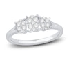 Thumbnail Image 1 of Diamond 3-Stone Style Ring 1/4 ct tw Round 10K White Gold