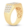 Thumbnail Image 2 of Men's Lab-Grown Diamond Ring 3 ct tw Round 14K Yellow Gold