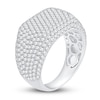 Thumbnail Image 2 of Men's Lab-Grown Diamond Ring 3-1/2 ct tw Round 14K White Gold