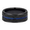 Thumbnail Image 3 of Line Wedding Band Black Cobalt 8.0mm