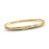 Thumbnail Image 3 of Domed Omega Bracelet 14K Two-Tone Gold 7"