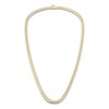 Thumbnail Image 3 of Lab-Grown Diamond Tennis Necklace 10 ct tw 14K Yellow Gold