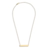 Thumbnail Image 4 of Engravable Bar Necklace 14K Yellow Gold