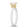 Thumbnail Image 2 of Y-Knot Diamond Solitaire Ring 1 ct tw Oval 14K White Gold (I/I1)