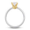 Thumbnail Image 3 of Y-Knot Diamond Solitaire Ring 1 ct tw Oval 14K White Gold (I/I1)