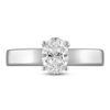 Thumbnail Image 2 of Oval-Cut Diamond Solitaire Ring 3/4 ct tw 14K White Gold 7.5mm