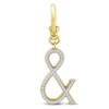 Thumbnail Image 1 of Charm'd by Lulu Frost Diamond Ampersand Charm 1/5 ct tw 10K Yellow Gold