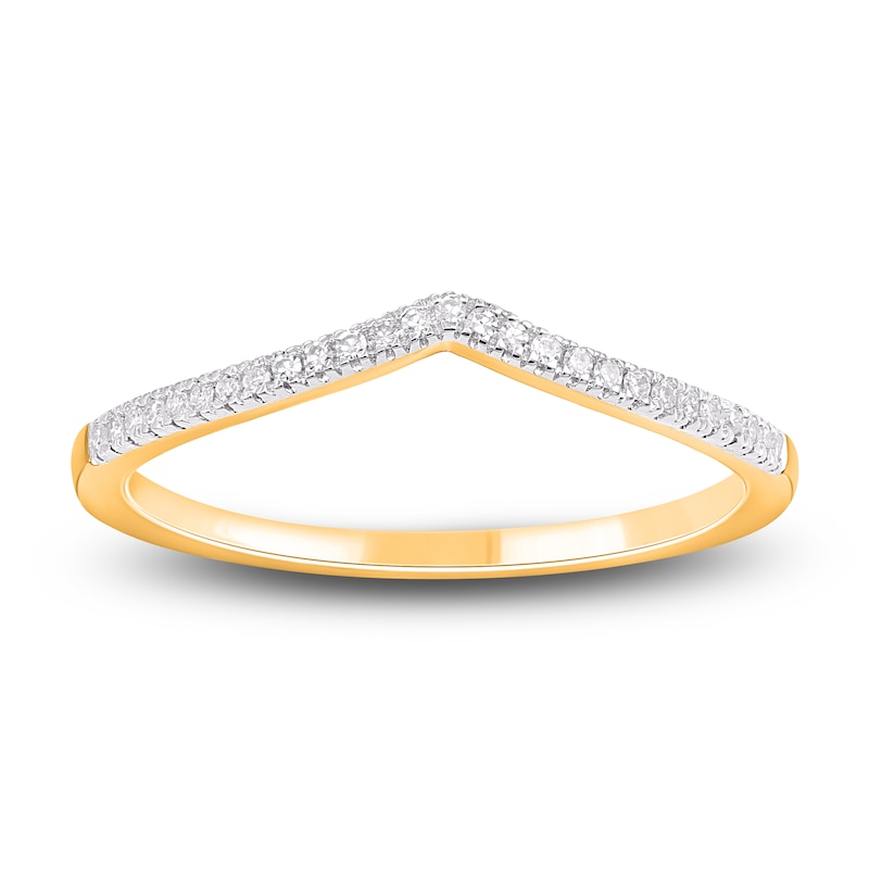 Main Image 3 of Multi-Diamond Pear-Shaped Halo Bridal Set 1/4 ct tw 10K Yellow Gold