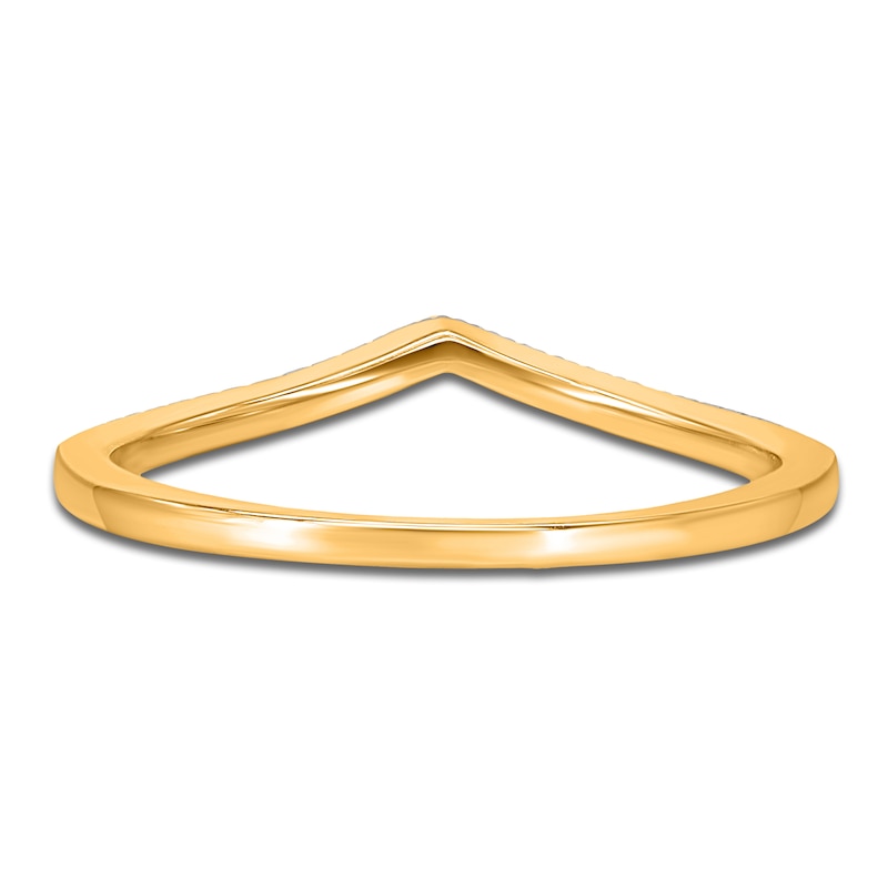 Main Image 6 of Multi-Diamond Pear-Shaped Halo Bridal Set 1/4 ct tw 10K Yellow Gold