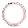 Thumbnail Image 2 of Certified Round-Cut Diamond Eternity Band 1-5/8 - 2 ct tw 14K Rose Gold