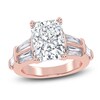 Thumbnail Image 1 of Radiant-Cut Created By Jared Studio Lab-Grown Diamond Engagement Ring 4-1/2 ct tw 14K Rose Gold