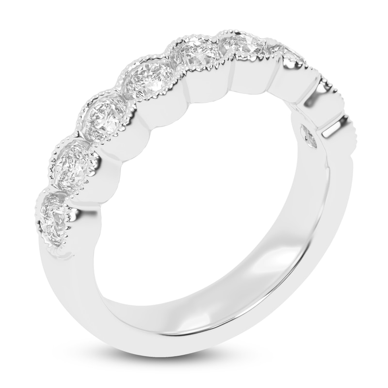 Main Image 2 of Created By Jared Studio Lab-Grown Diamond Anniversary Ring 1 ct tw 14K White Gold