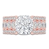 Thumbnail Image 3 of Cushion-Cut Created By Jared Studio Lab-Grown Diamond Engagement Ring 3-3/4 ct tw 14K Rose Gold