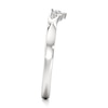 Thumbnail Image 3 of J'Lure Lab-Grown Diamond Scalloped Wedding Band 1/8 ct tw 18K White Gold