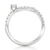 Thumbnail Image 2 of J'Lure Imperial-Emerald Step-Cut Lab-Grown Diamond Contour Wedding Band 5/8 ct tw 18K White Gold
