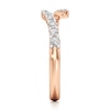 Thumbnail Image 3 of J'Lure Lab-Grown Diamond Contour Wedding Band 1/3 ct tw 18K Rose Gold