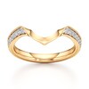 Thumbnail Image 1 of J'Lure Lab-Grown Diamond Contour Wedding Band 1/6 ct tw 18K Yellow Gold